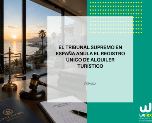 El Tribunal Supremo anula el Registro Único de Alquiler Turístico en España